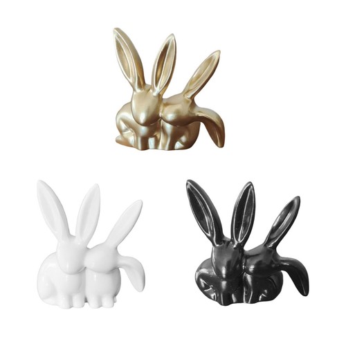 Rabbit statue resin animal - statue,