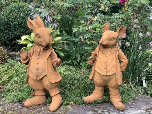 Pair large rabbit - large, mr