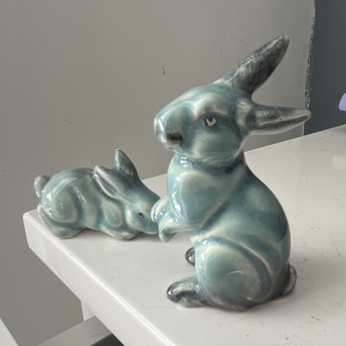 Goebel blue white glossy - goebel,