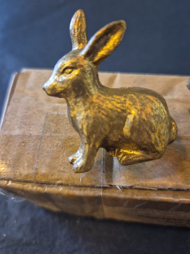 Pair metal rabbit drawer - rabbit,