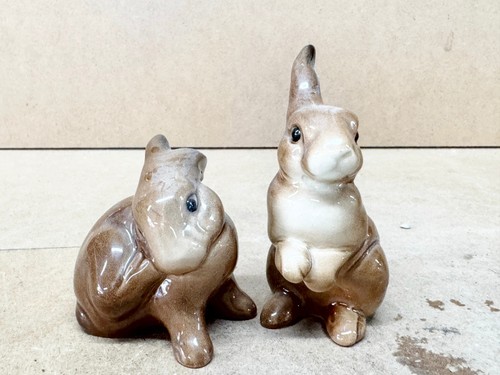 Vintage rabbit bunny ceramic - vintage,