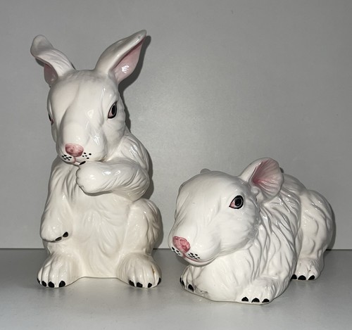 Vintage ceramic rabbit bunny - vintage,