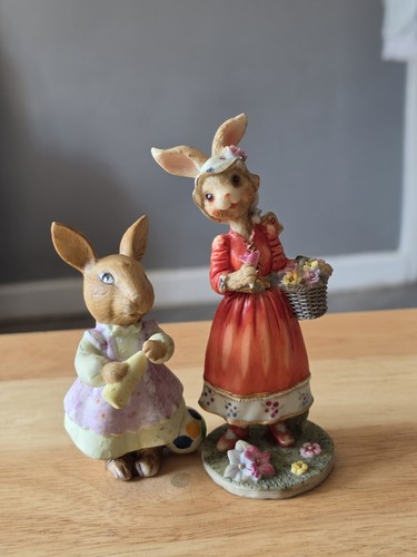 Vintage pair rabbit - vintage,