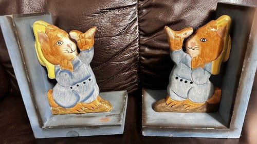 Pater rabbit pair antique - pater,