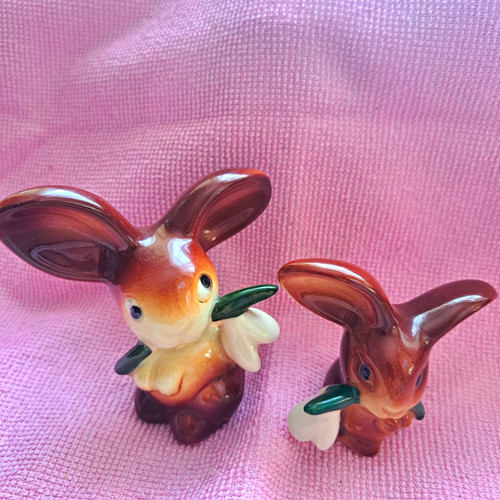 Vintage ceramic rabbit - ceramic,