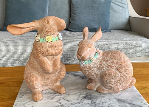 Vintage decorated terracotta - decorated,