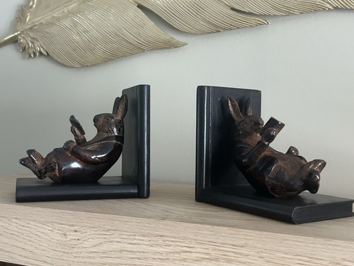 Bunny rabbit reading pair - bunny,