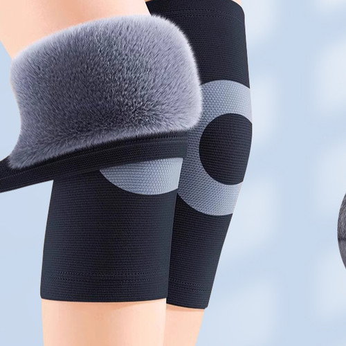 Winter warm rabbit - , knee