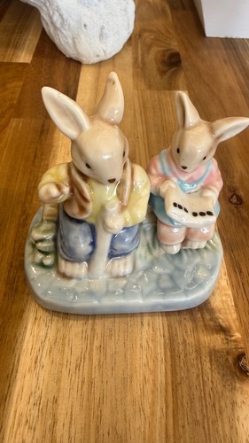 Vintage ceramic rabbit - vintage,