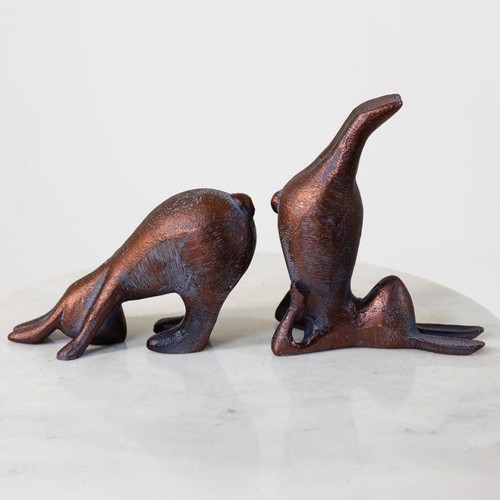 Yoga bunny decorative ornament - yoga,