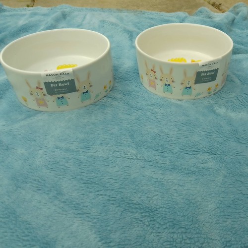 Mason and cash pet - and, bowls