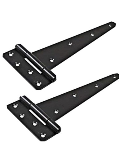Pair black tee hinge - pair, 100